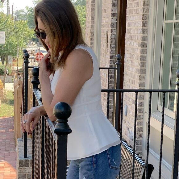 LIKE NEW WHBM top - Picture 1 of 10